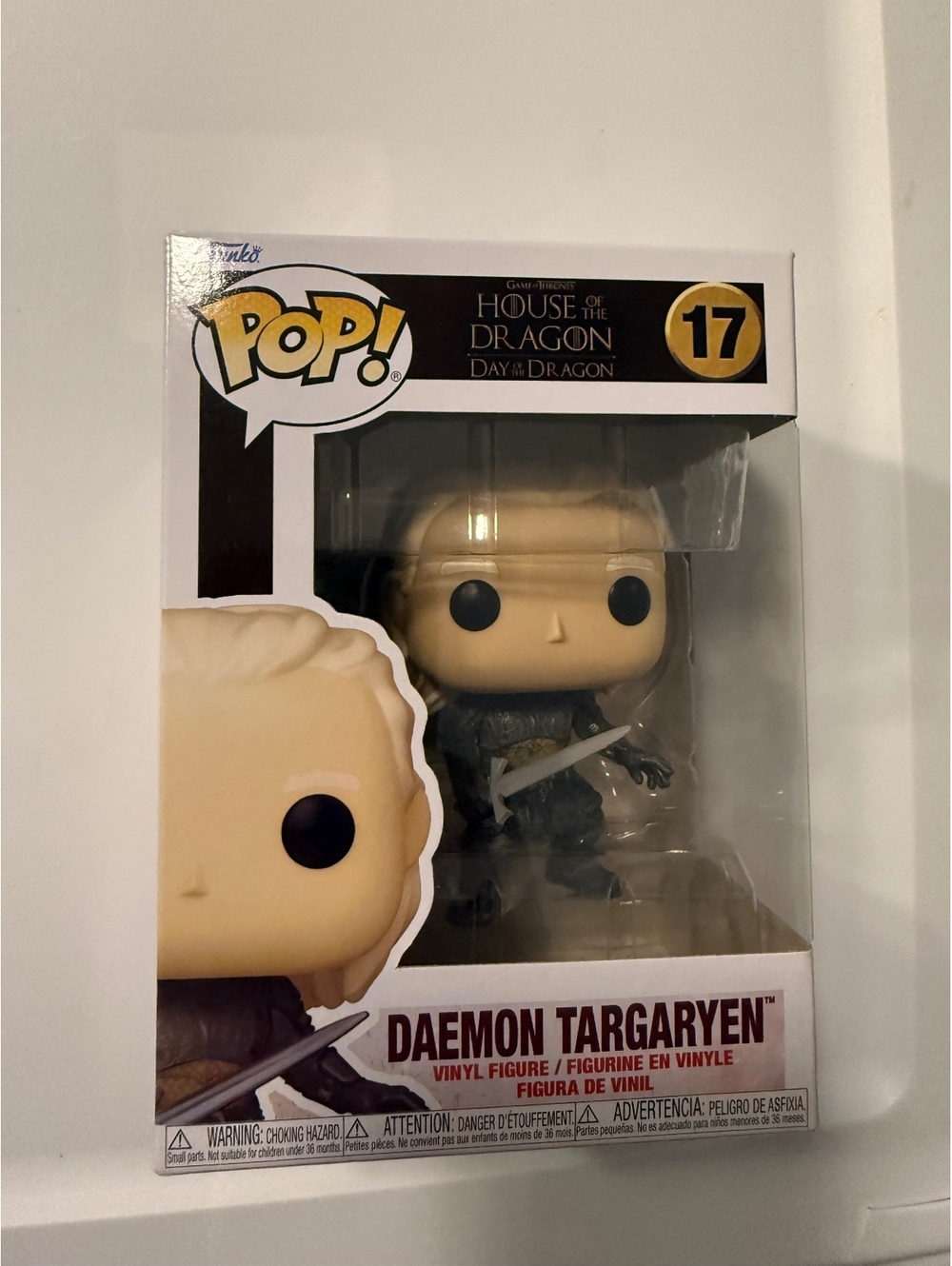Funko Pop! House of the Dragon Daemon Targaryen #17 w/ Protector HBO